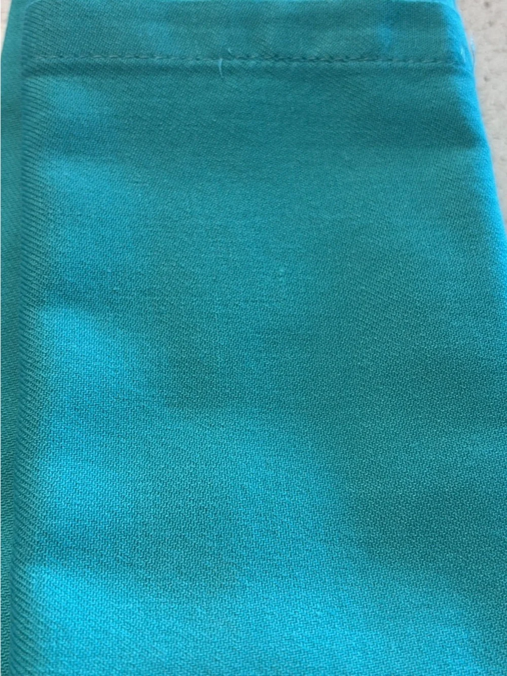 N/A turquoise cloth